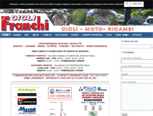 Tablet Screenshot of ciclifranchi.it